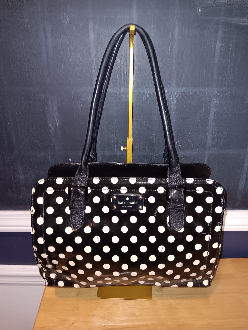 Kate Spade Leather Dot Shoulder Bag